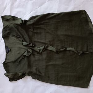 Olive Green Women's Top